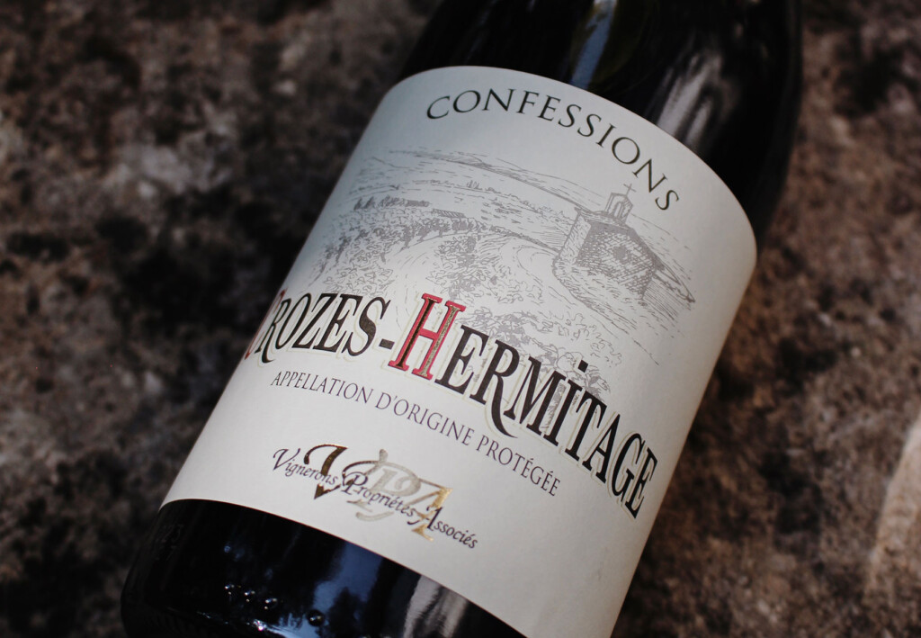 bouteille vin cru des cotes du rhone